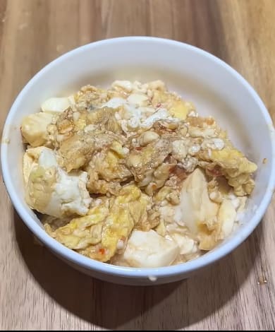 Silken Tofu and Egg